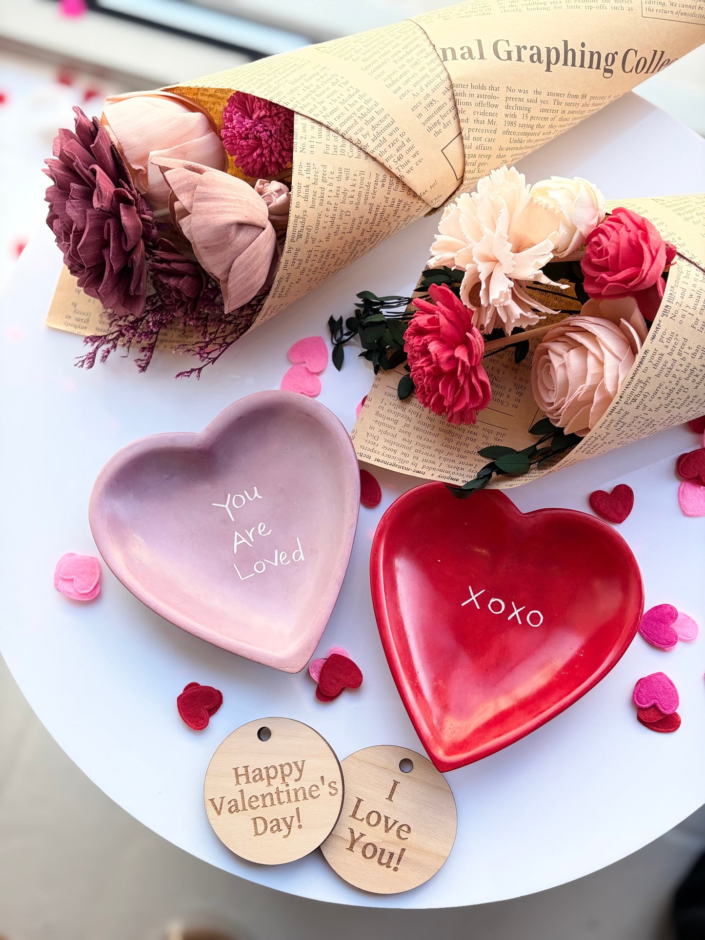 Wooden Flower Bouquet